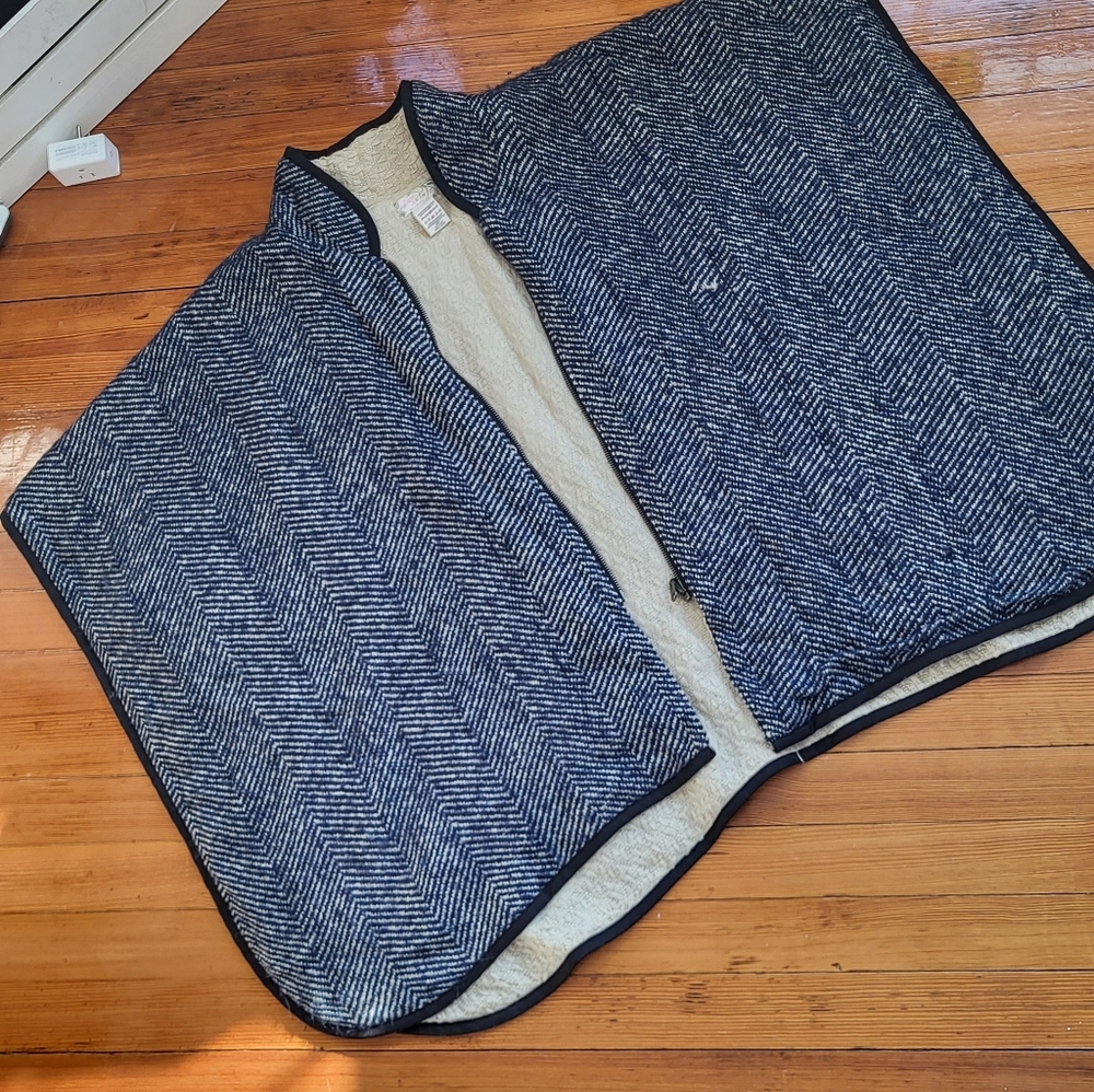 Free People Reversible Poncho